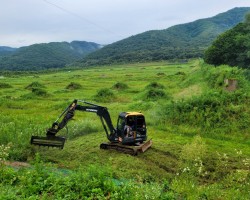 군부대 예초작업
